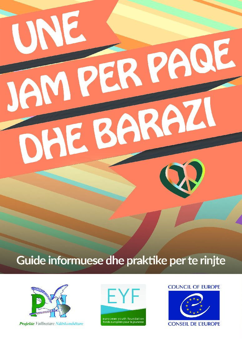 Cover: Unë Jam për Paqe dhe Barazi — Guidë Informuese dhe Praktike për të Rinjtë