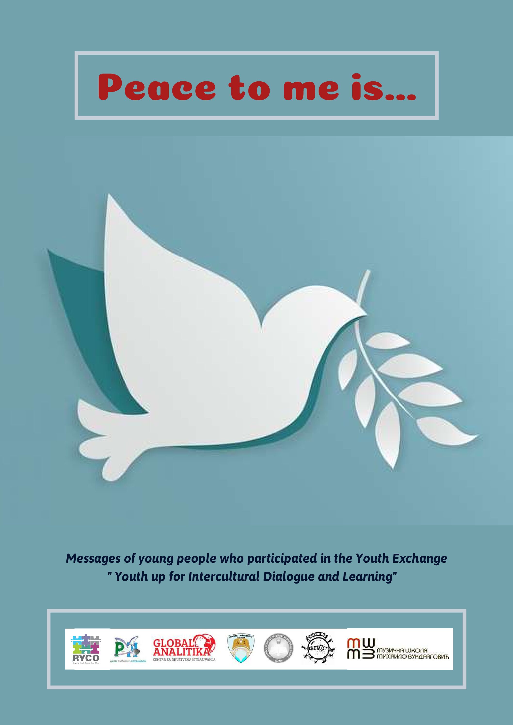 Cover: Peace to Me Is… — Messages of Young People (Leaflet) (3)