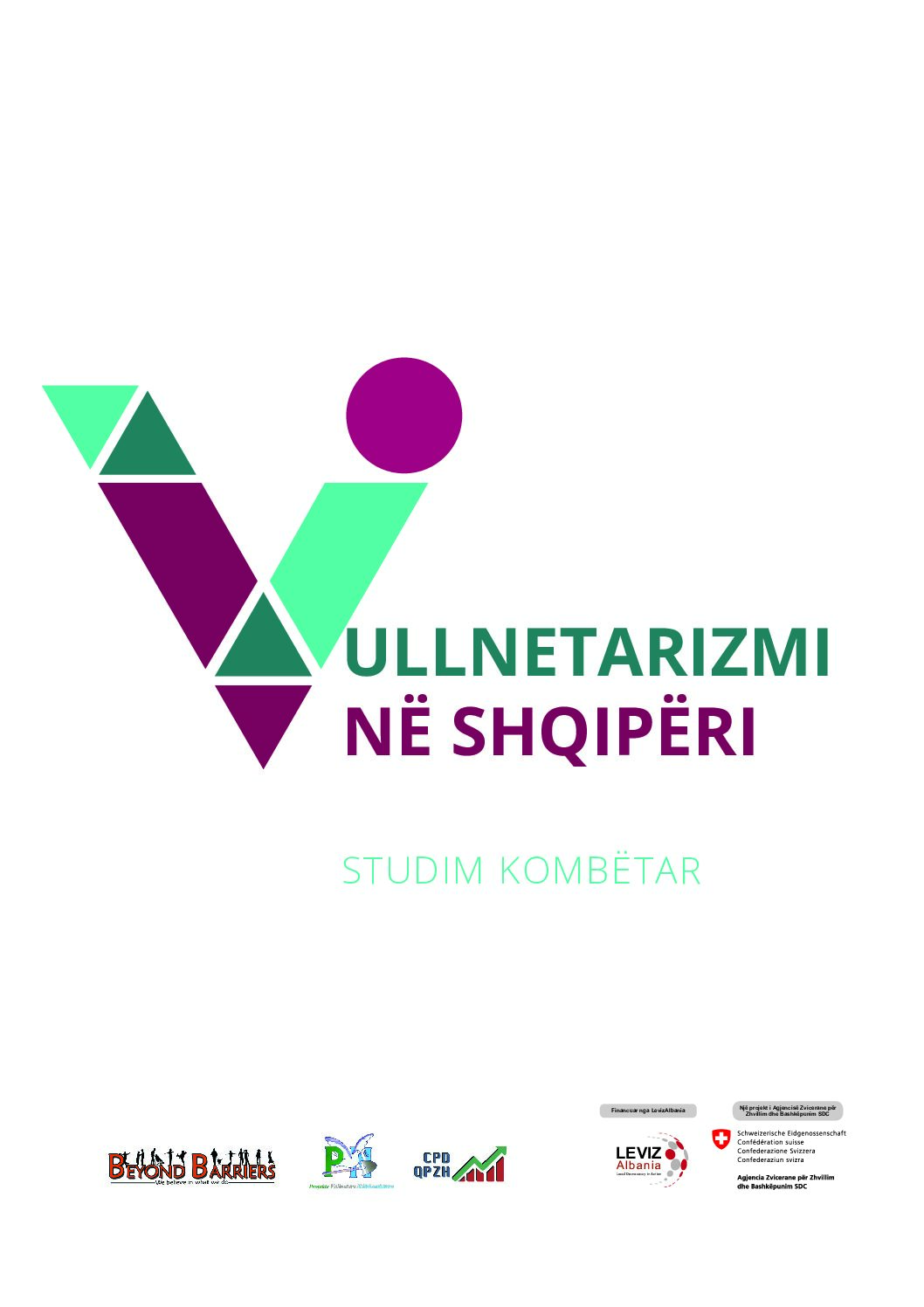 Cover: Vullnetarizmi në Shqipëri — Studim Kombëtar