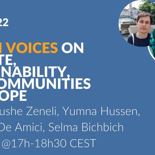 Youth Voices on Climate, Sustainability, and Communities in Europe