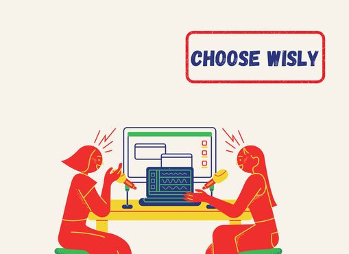 By deciding which article will be