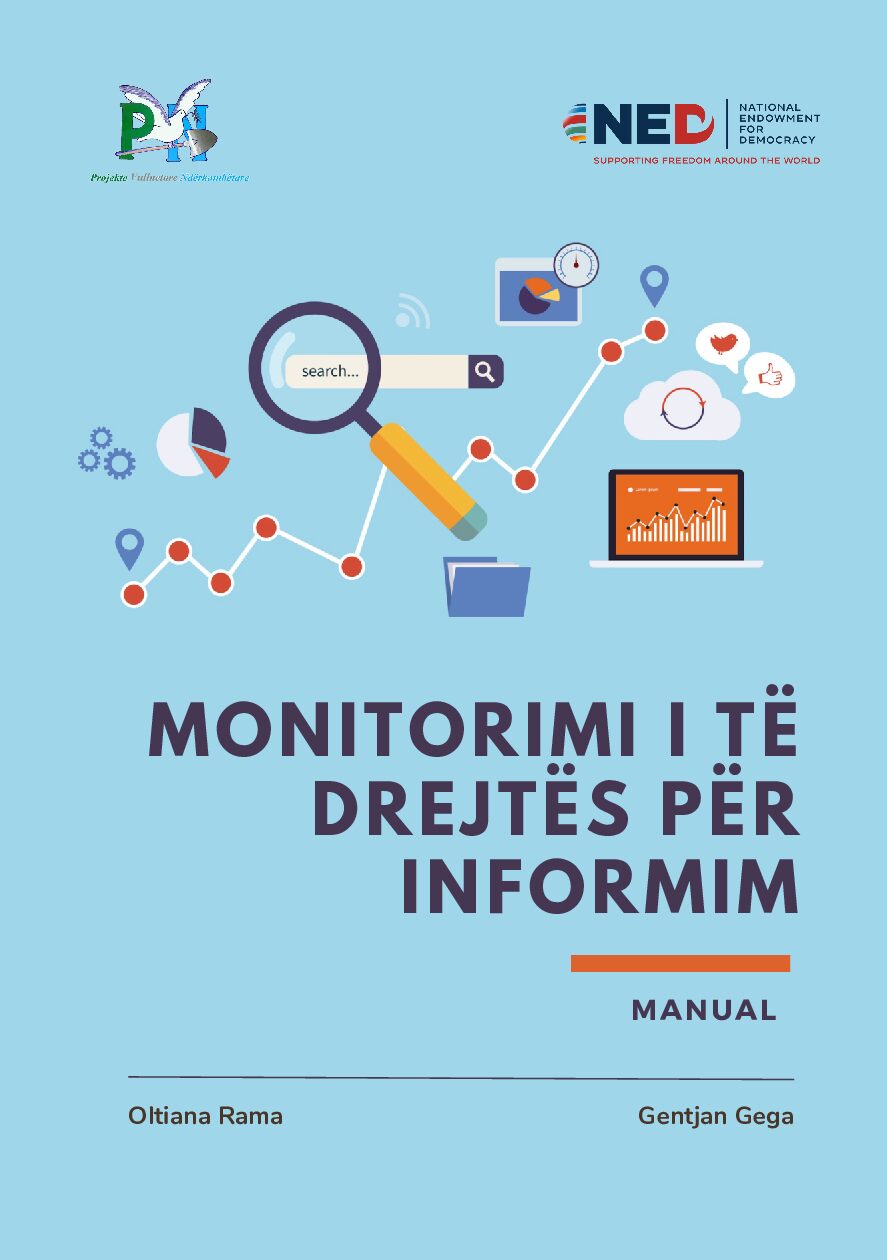 Cover: Monitorimi i të Drejtës për Informim — Manual