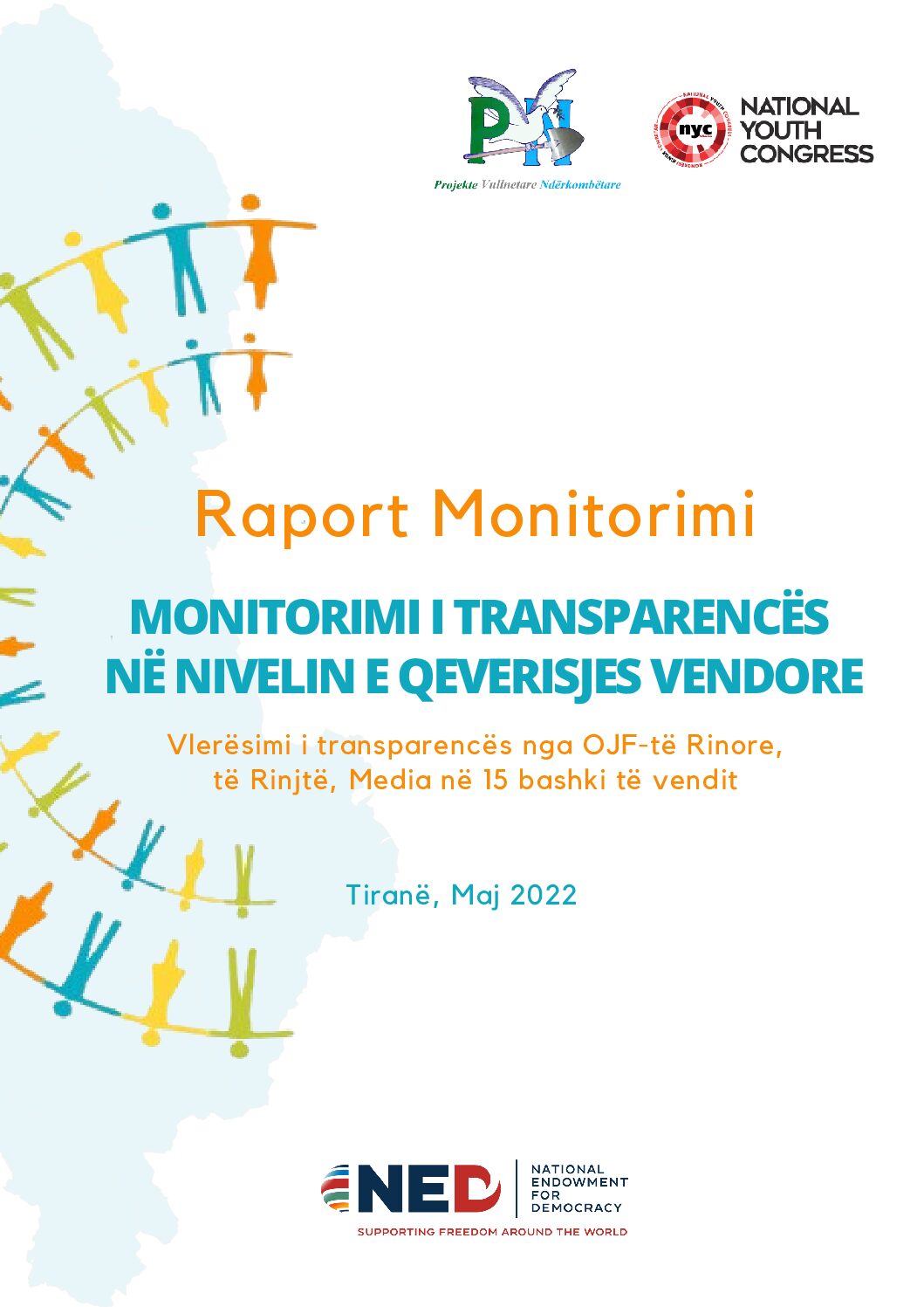 Cover: Raport Monitorimi: Transparenca në 15 Bashki (Maj 2022)