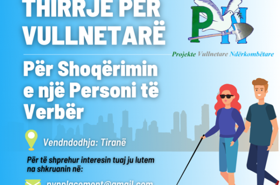 THIRRJE PËR VULLNETARË