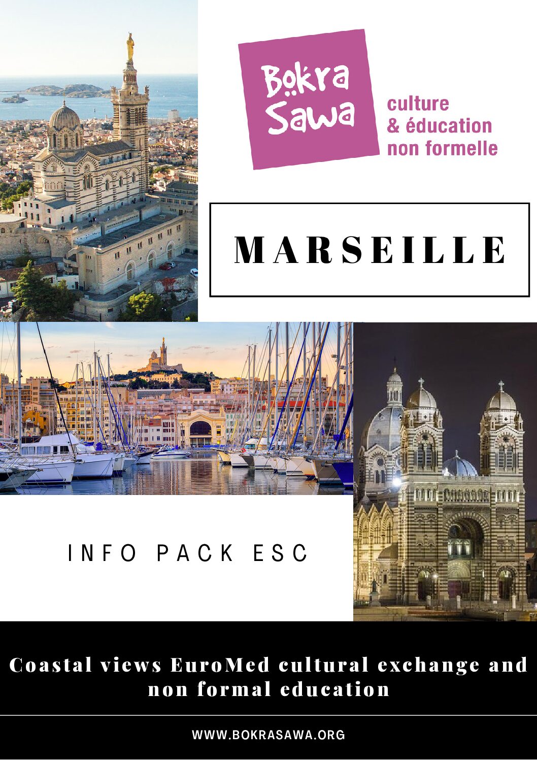 Cover: Info Pack ESC — Marseille: Coastal Views EuroMed Cultural Exchange