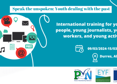 Call for participants – Speak the unspoken: Youth dealing with the past