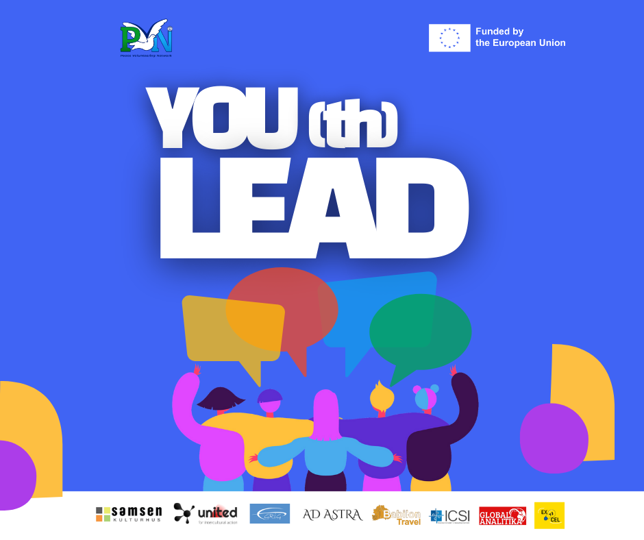 Blue and White Illustrative Youth Empowerment Instagram Post (Facebook Post)