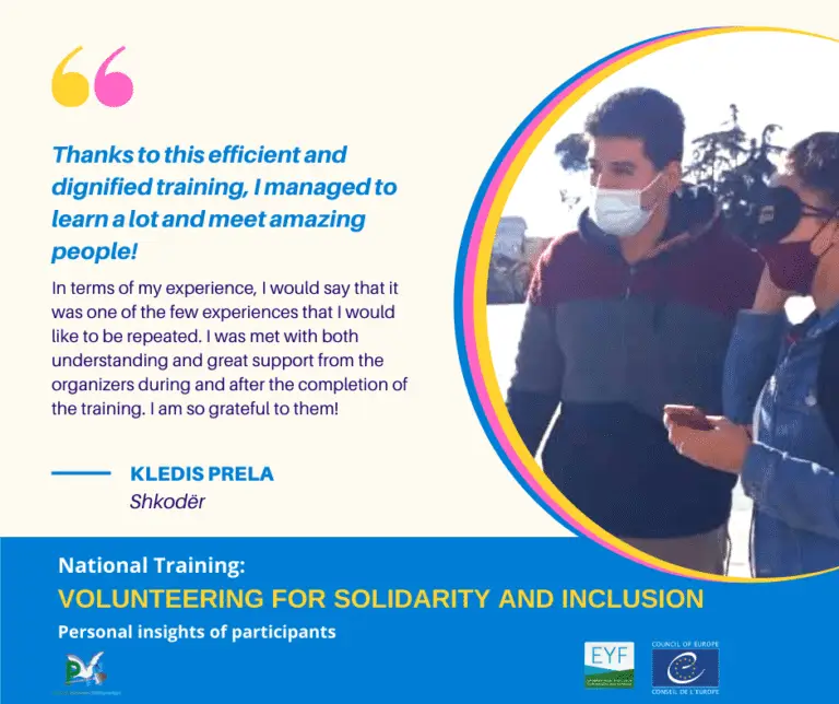 Volunteer story — Kledis