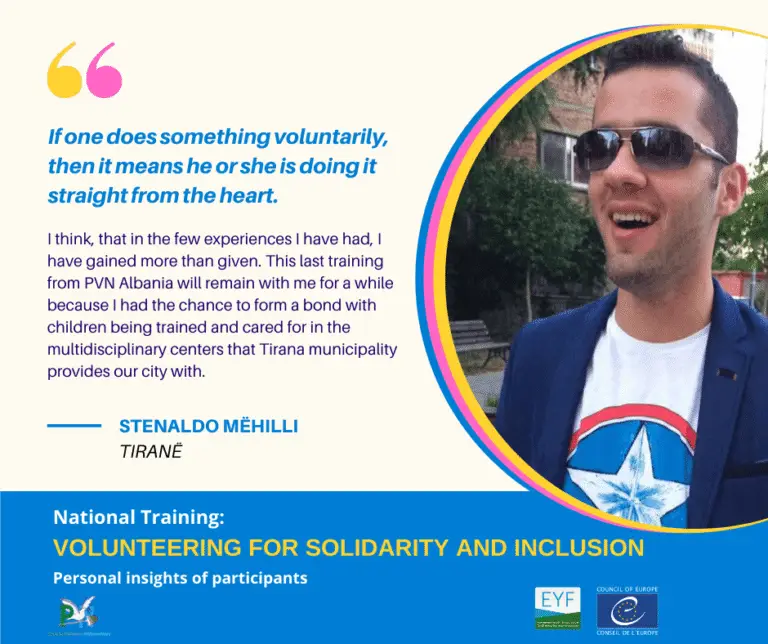 Volunteer story — Stenaldo